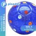 PP PICADOR Kids Soccer Ball, Sparkling Soccer Ball Cartoon Ball Toy Gift with Pump for Kids, Toddlers, Children, Boys, Girls, School, Kindergarten, Student, Baby